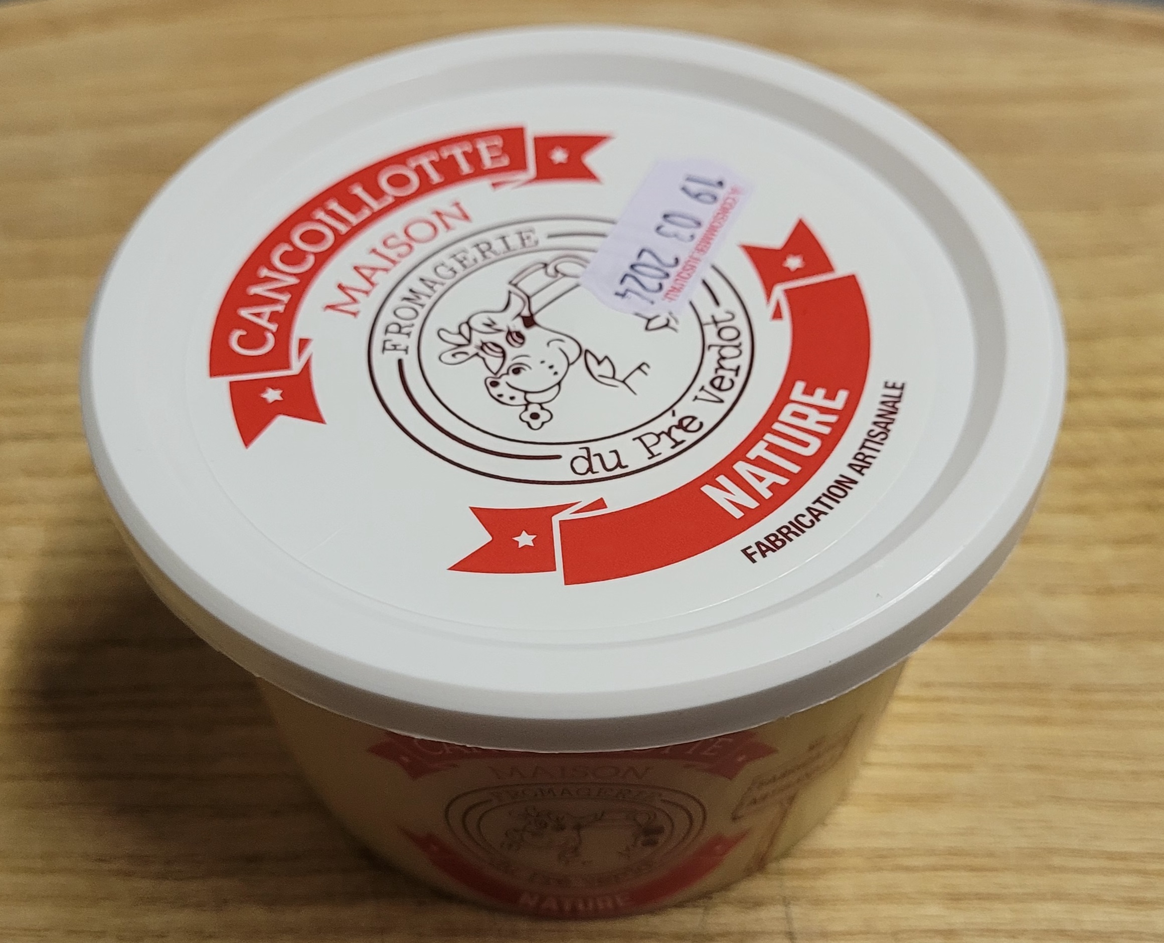 Cancoillotte Artisanale Nature (240g) (4.90€)