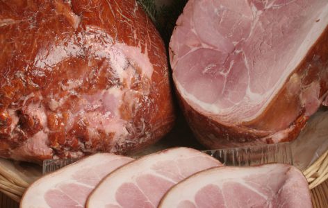 1/8 Jambon Fumé du Haut Doubs (~1Kg) (20.90€/Kg)